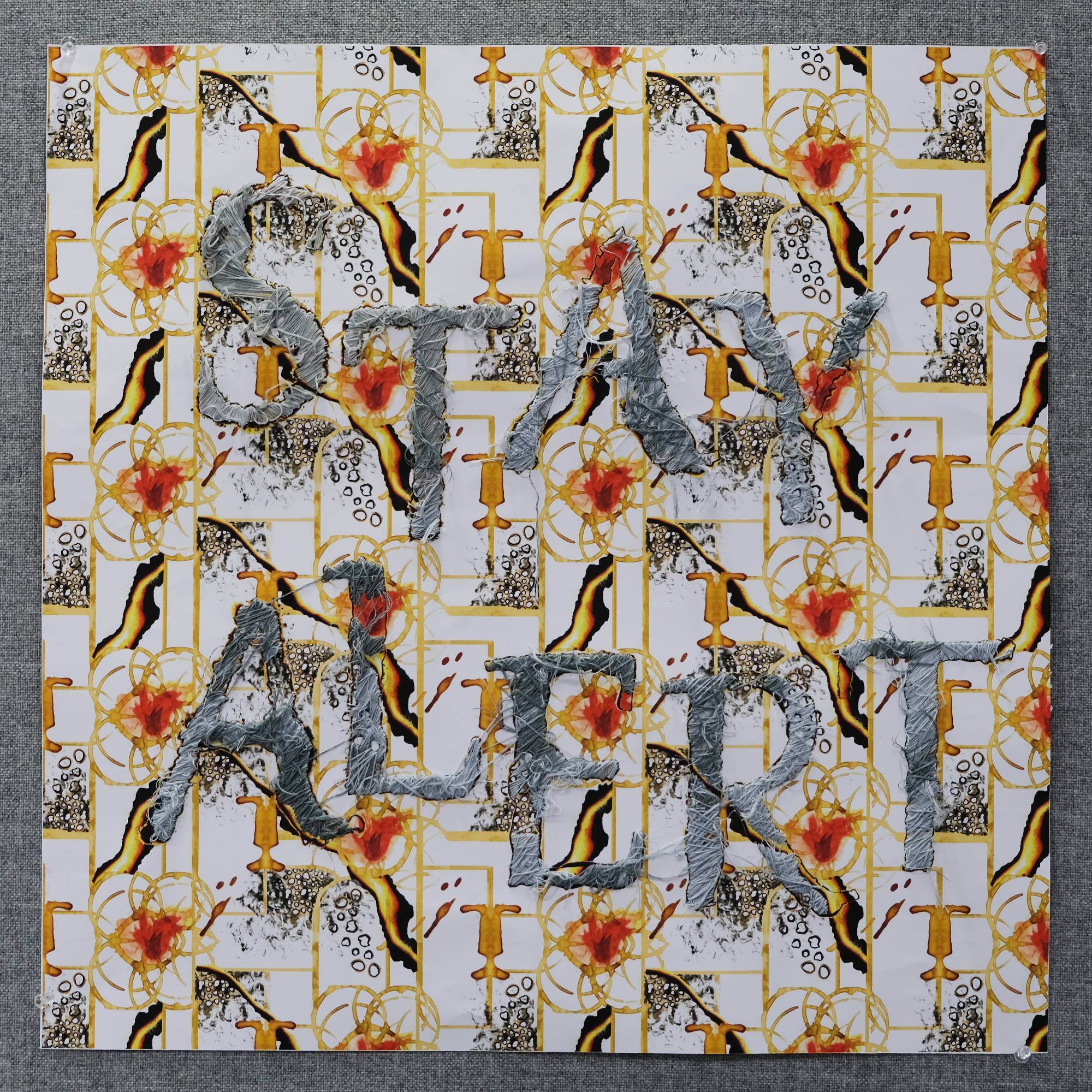 Stay Alert_ Typography_Surface Design